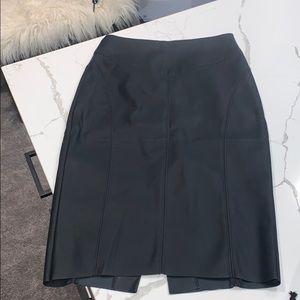 Express faux leather pencil skirt